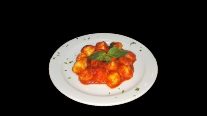 Gnocchi casalinghi al pomodoro e basilico